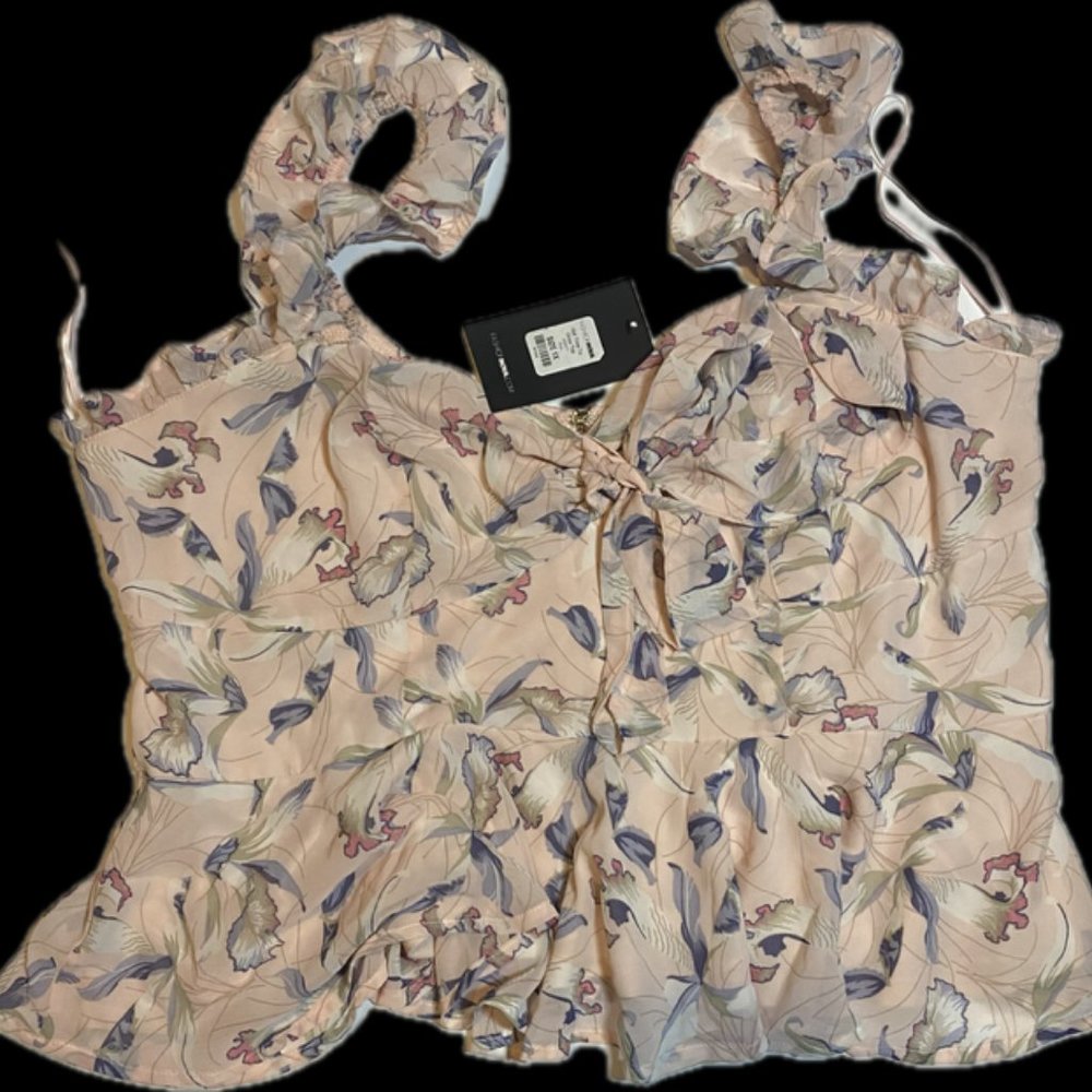 FASHION NOVA Got Time To Grow Top, Pink,  Women's Size 1X